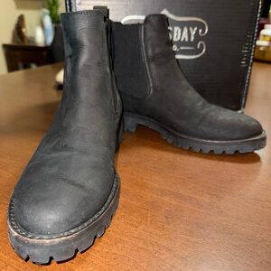 Thursday Boot Company Black Ankle Boots